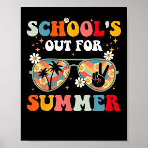 Poster Dernière journée d'école dehors pour les garçons d