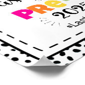 Poster dernière journée du panneau d'accessoires photo pr (Coin)