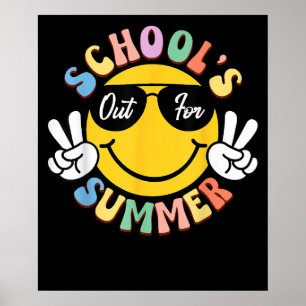 Poster Dernière journée Smile Enseignant Enfants Écoles É