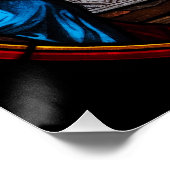 Poster Dernière soupe en verre tendu (Coin)