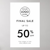 Poster Dernière vente | Réservation pour les événements p (Devant)