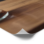 Poster Dernières, flanelle et bulles uniquement (Coin)