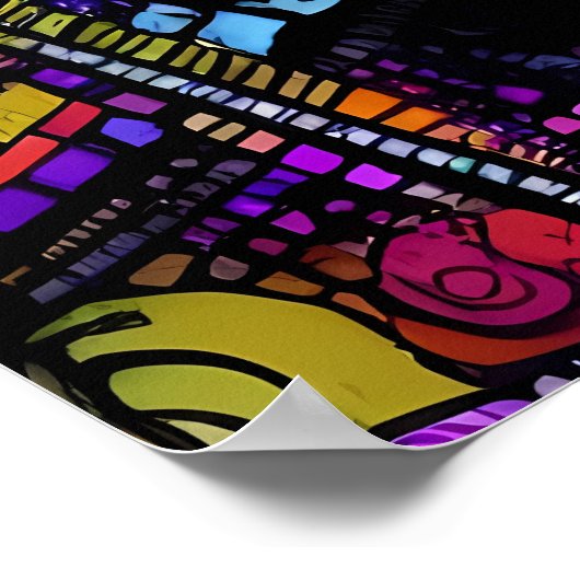 Poster Dernières réflexions à la vente aux enchères d'art (Coin)