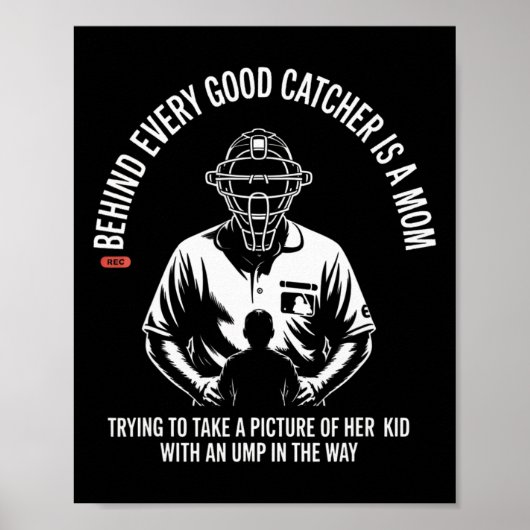 Poster Derrière chaque bon receveur se cache une maman qu (Devant)