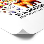 Poster Derrière Chaque Petite-Fille Qui Croit En Elle-Mêm (Coin)