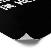 Poster Derrière chaque petite-fille qui croit en elle-mêm (Coin)