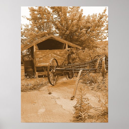 Poster Derrière la grange (Devant)