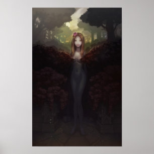 Poster Derrière la haie