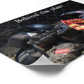 Poster Derrière la plaque (Coin)