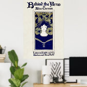 Poster Derrière les Arras - Vintage (Bureau à domicile)