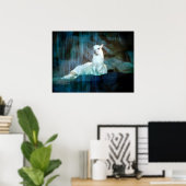 Poster Derrière les chutes (Bureau à domicile)