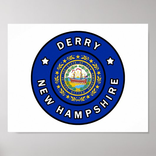 Poster Derry New Hampshire (Devant)