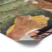 Poster Dervish Avec Un Lion Et Un Tigre. Peinture moghole (Coin)