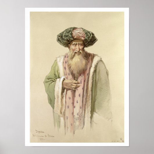 Poster Dervish - from Bosnia (Devant)