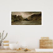 Poster Derwentwater, Cumberland, vers 1806 (Cuisine)