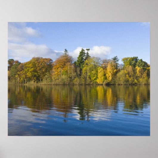 Poster Derwentwater, Lake District, Cumbria, Angleterre 2 (Devant)