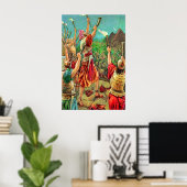 Poster des 300 hommes de Juges 7 Gideon (Bureau à domicile)