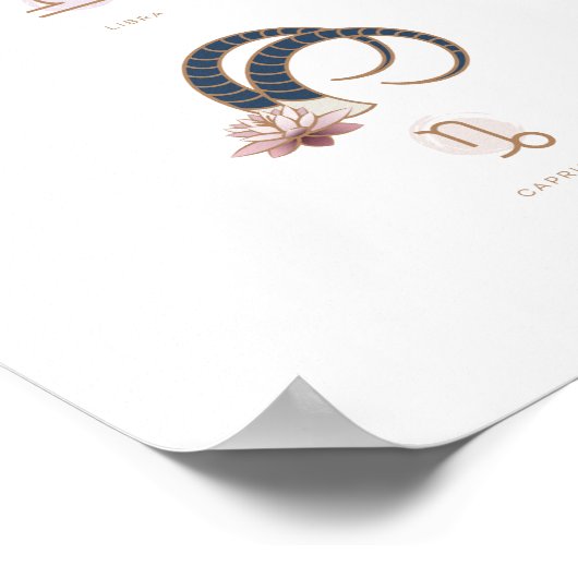 Poster des affiches Boho Zodiac (Coin)