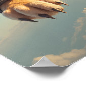 Poster Des ailes, des oreilles et des queues s'envolent (Coin)