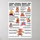 Poster des amis de Teddy Bear (Devant)