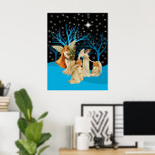 Poster des Anges d'hiver (Bureau à domicile)