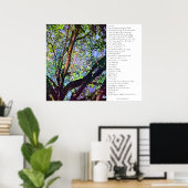 Poster Des arbres (Bureau à domicile)