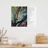 Poster Des arbres (Cuisine)