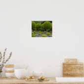 Poster des arbres sculptés (Cuisine)