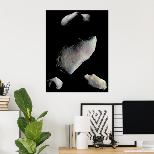 Poster des Astéroïdes cool (Bureau à domicile)