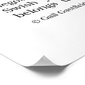 Poster des attitudes (Coin)