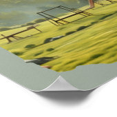 Poster Des aventures d'enfance douces dans des paysages l (Coin)