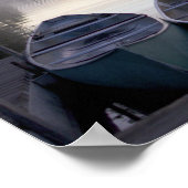 Poster des bateaux sur le lac Placid (Coin)