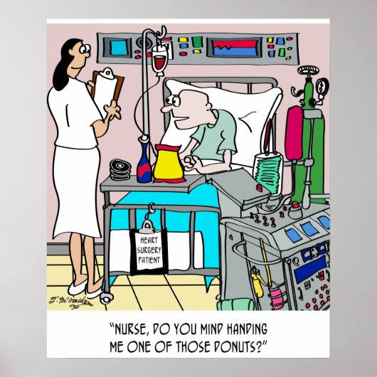 Poster Des beignets sur la voie cardiaque (Devant)