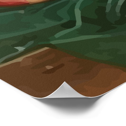 Poster des Bénédictions de Noël vintages (Coin)