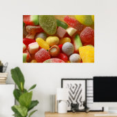 Poster des bonbons assortis Imprimer (Bureau à domicile)