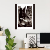 Poster des bottes de cowboy (Bureau à domicile)