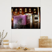 Poster des bougies de cuisine (Cuisine)