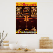 Poster des brasseurs T et T (Cuisine)