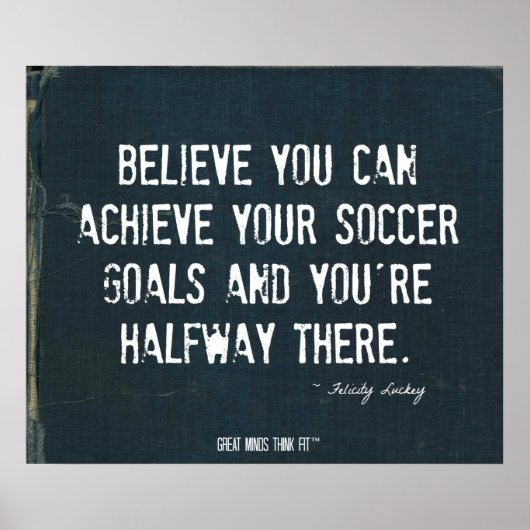 Poster des buts de football dans Denim déchiré 010 (Devant)