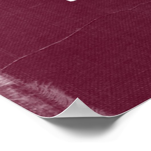 Poster des buts de football dans Maroon Denim 010 (Coin)