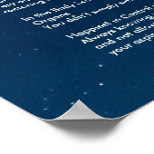 Poster des caractéristiques du scorpion (Coin)