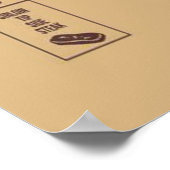 Poster des cartes de découpes de boeuf (Coin)