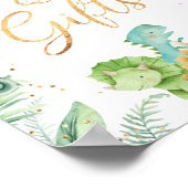 Poster des cartes et cadeaux de la fête des Dinosa (Coin)