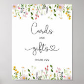Poster des cartes et cadeaux fleur sauvage Waterco (Devant)