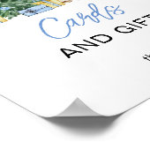 Poster des cartes et des cadeaux de Noël Baby show (Coin)