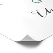 Poster des cartes et des cadeaux en aquarelle flor (Coin)