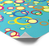 Poster des cercles colorés (Coin)
