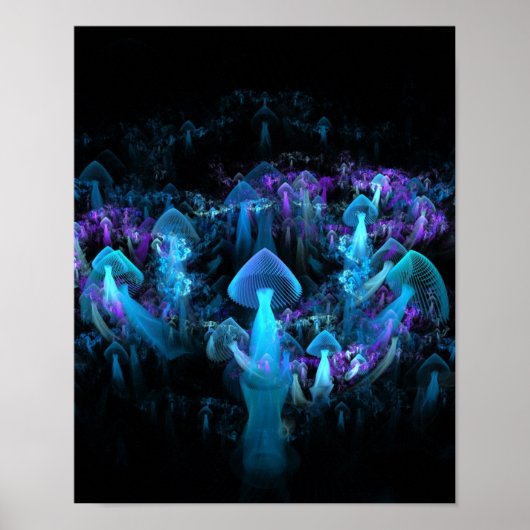 Poster des champignons (Devant)