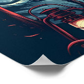 Poster des chasseurs de jeux vidéo transmis par le (Coin)