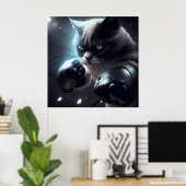 Poster des chats (Bureau à domicile)